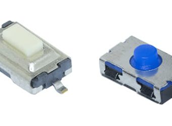 TS09 y TS10 Interruptores táctiles de 6,1 x 3,7 mm
