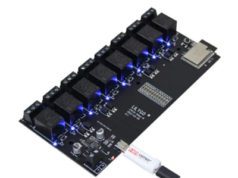 T-Relay-8 Tarjeta ESP32 WiFi & BLE con ocho relés de 5 V