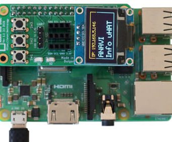 Placa add-on de sensores Info uHAT para Raspberry Pi