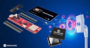Tarjeta de desarrollo AVR-IoT Cellular Mini  