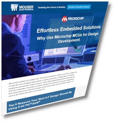 eBook sobre MCUs: Effortless Embedded Solutions