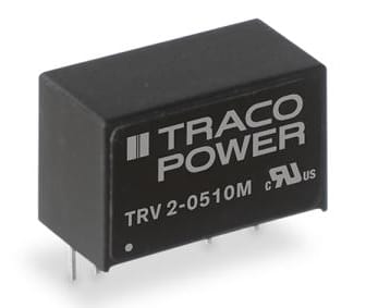 TRV 2M Convertidores DC/DC de 2 W con aislamiento reforzado