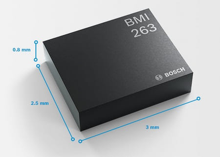 BMI323 IMU de bajo consumo compatible con el estándar I3C