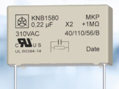 Condensadores de película KNB1580+R con resistencia de descarga