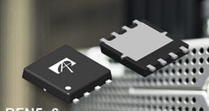 AONS30300 MOSFET de 30 V para servidores reemplazables sin parar la carga