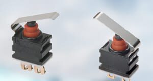Micro interruptores básicos subminiatura D2GW con palanca doblada