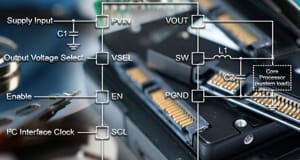 HL7593 y HL7594 Convertidores buck DVS programables mediante I2C