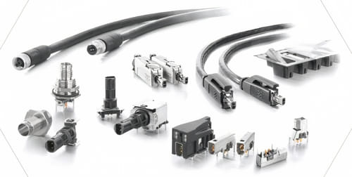 Imagen 3: una selección de conectores SPE de acuerdo con la normativa IEC 63171-1 a IEC 63171-6 (fuente: Single Pair Ethernet System Alliance).