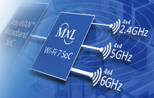 SoC Wi-Fi 7 MxL31712 y MxL31708 para gateways, routers y puntos de acceso