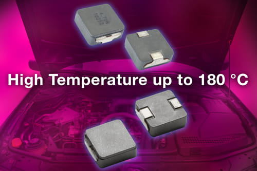 Figura 5: Los inductores Vishay IHLP-2020CZ-8A están especialmente diseñados para operar con temperaturas de hasta 356 °F (180 °C). 