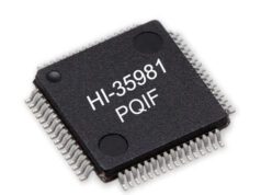 HI-35981, receptor de ocho canales ARINC 429 e interfaz SPI