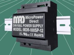 MDR-100SP Fuentes de alimentación AC/DC de 100 W para carril DIN