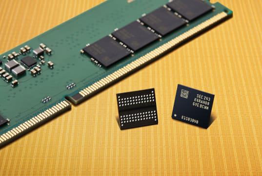 DRAM DDR5 de 16 GB con tecnología de proceso de 12 nm