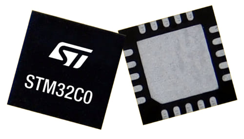 STM32C0 MCU de 32 bits para aplicaciones sensibles al coste