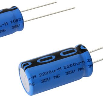 172 RLX Condensadores electrolíticos de aluminio en miniatura de grado automoción