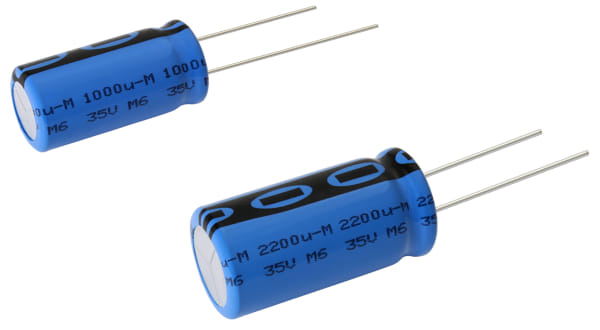 172 RLX Condensadores electrolíticos de aluminio en miniatura de grado automoción