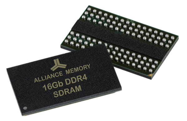 AS4C1G16D4-062BCN SDRAM DDR4 CMOS de 16 Gb en encapsulado FBGA 96-ball