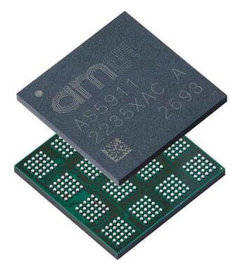 AS5911 ADC de 256 canales para escáneres de tomografía computarizada