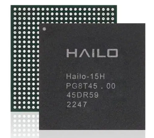 Hailo-15 Procesadores de visión edge IA para cámaras inteligentes