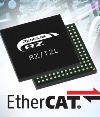 RZ/T2L MPU industrial compatible con el protocolo EtherCAT