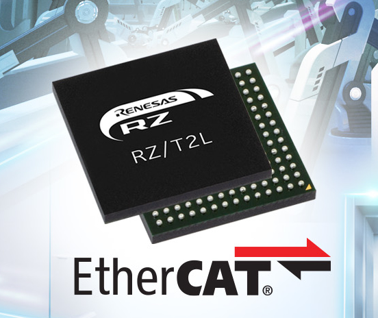 RZ/T2L MPU industrial compatible con el protocolo EtherCAT