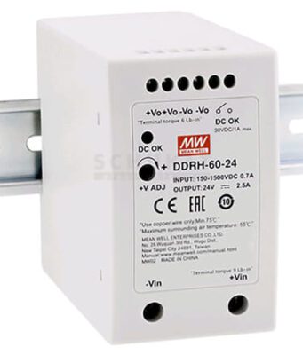Convertidores CC/CC para carril DIN serie DDRH-120/240