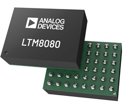 LTM8080 Reguladores μModule DC/DC para aplicaciones sensibles al ruido