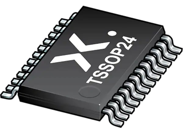 Extensores GPIO I2C NCA95xx en encapsulados TSSOP24 y HWQFN24