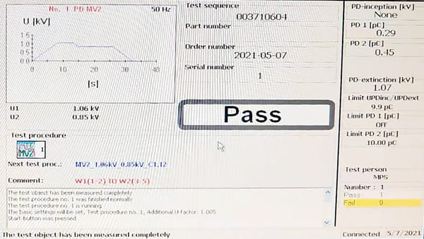 Comprobando la calidad de los transformadores de baja potencia