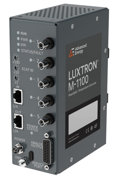 Luxtron M-1100 Plataforma FOT de sensado de cinco canales 
