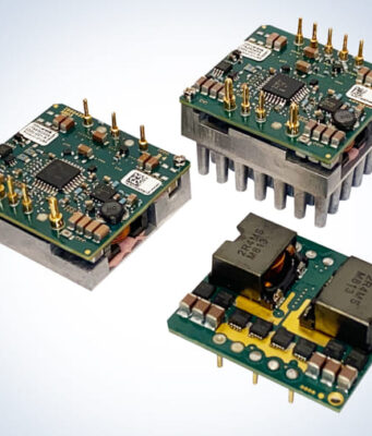 Serie i7A de convertidores CC-CC 1/16th Brick de 400 W y 60 A