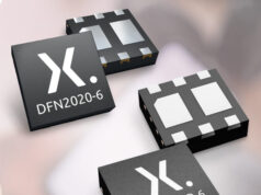 Transistores con dos resistencias (RET) de 500 mA en encapsulado DFN2020(D)-6