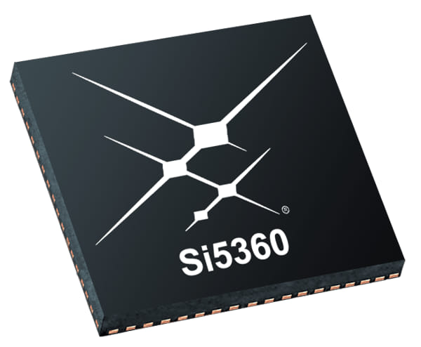 Si5360 Generador de reloj de alta estabilidad con gran número de salidas