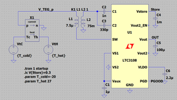 Modelado de módulos termoeléctricos en LTspice.