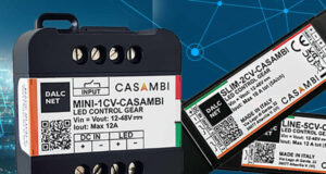 Controladores DALCNET MINI-1CV-CASAMBI, SLIM-2CV-CASAMBI y LINE-5CV-CASAMBI