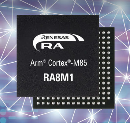 RA8 MCU de alto rendimiento con procesador Arm Cortex-M85