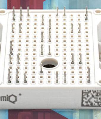 QSiC MOSFET de potencia de 1.200 V en encapsulados half-bridge