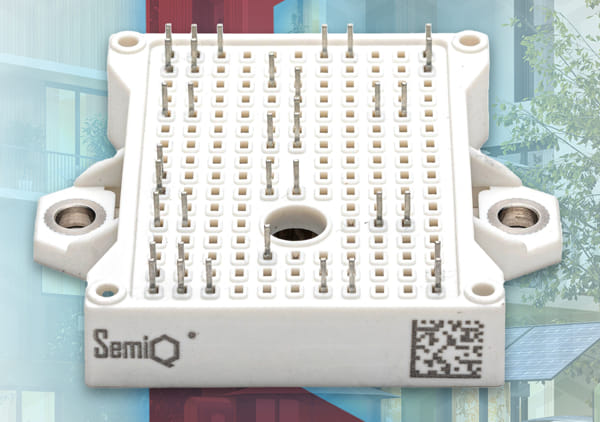 QSiC MOSFET de potencia de 1.200 V en encapsulados half-bridge
