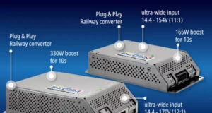 RMD150 y RMD300 Convertidores CC/CC para el sector ferroviario