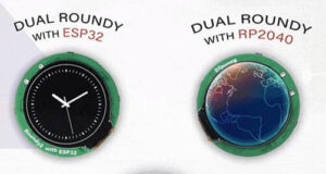 Módulo redondo de pantalla con microcontrolador Display Dual Roundy Módulo redondo de pantalla con microcontrolador Display Dual Roundy