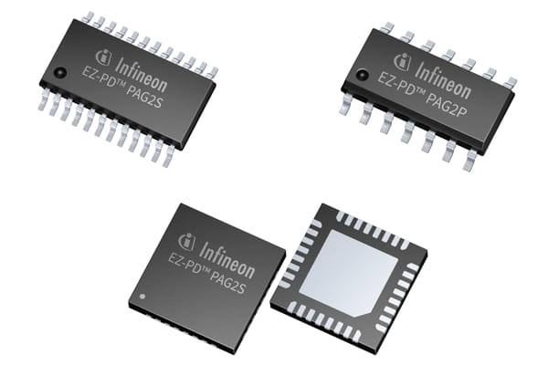 EZ-PD PAG2 Chipset de conversión flyback ZVS para adaptadores USB-C PD