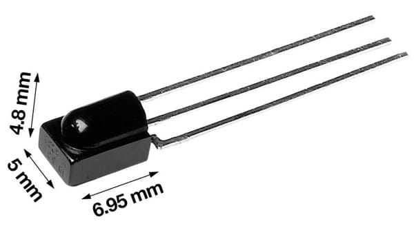 Módulos receptores IR TSOP18xx, TSOP58xx y TSSP5xx para control remoto, sensado y barrera de luz