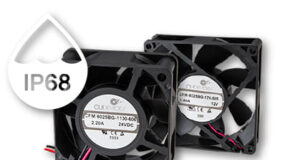 Ventiladores axiales CC con clasificación IP68