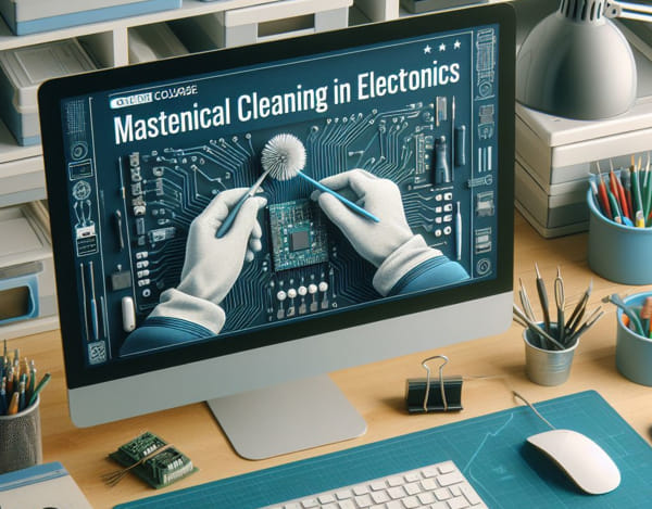 Curso intensivo online de limpieza técnica en electrónica