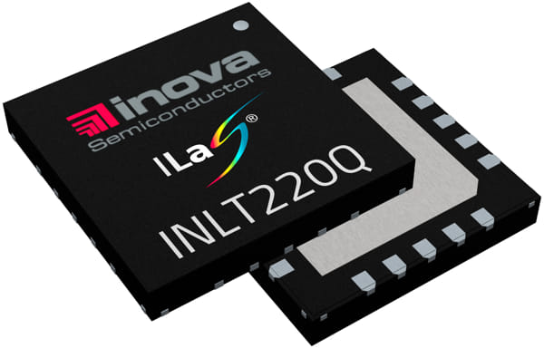 INLT220Q Transceptor de señal mixta para iluminación ISELED y sensores en automoción