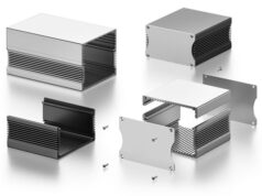 KO H Carcasas de combinación con aletas de refrigeración para transistores