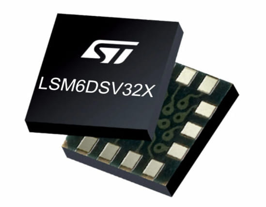LSM6DSV32X Sensor edge-AI con módulo IMU de seis ejes para análisis de movimiento