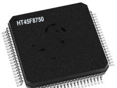 HT45F8750 y HT45F8762 MCU Flash de gestión de batería de litio